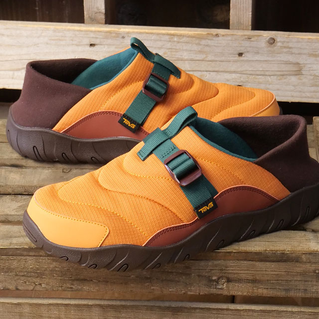 テバ Teva スニーカー メンズ リエンバー 1173974-GDNC M REEMBER CAMP 靴 スリッポン クロッグ アウトドア 防寒 秋冬 オレンジ GOLDEN-OCHRE BROWN 正規取扱店 | Teva | 01