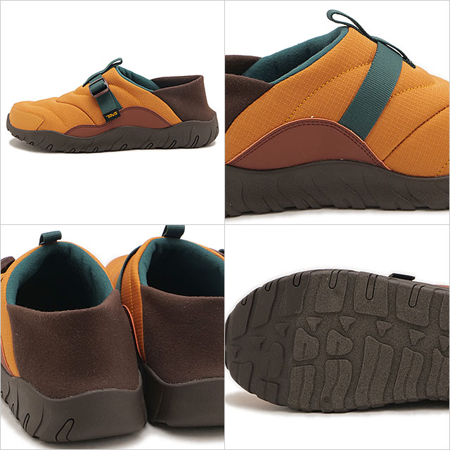 テバ Teva スニーカー メンズ リエンバー 1173974-GDNC M REEMBER CAMP 靴 スリッポン クロッグ アウトドア 防寒 秋冬 オレンジ GOLDEN-OCHRE BROWN 正規取扱店 | Teva | 02