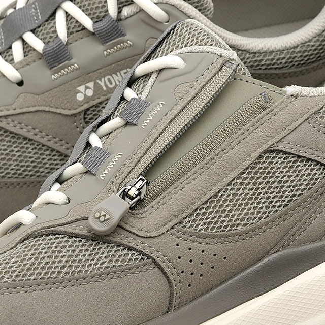 ヨネックス YONEX スニーカー レディース ワイワイ エイトリウム [SHWAT1-010 FW26] 内側ファスナー付き グレー 正規取扱店 | YONEX | 03