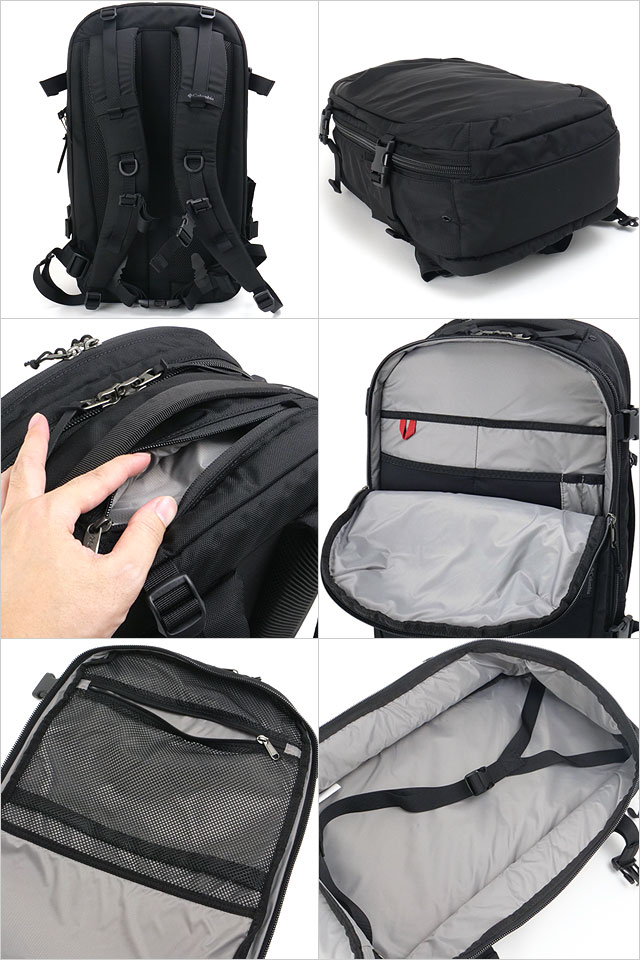 コロンビア Columbia タイガーブルック32Lトラベルバックパック PU7262-010 Tyger Brook 32L Travel Backpack メンズ レディース 鞄 リュック 旅行 正規取扱店 | Columbia | 02