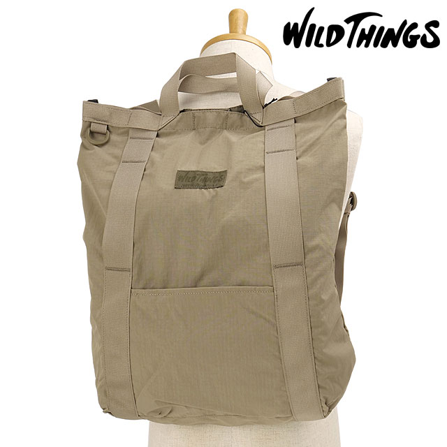 ワイルドシングス WILD THINGS イージー トート リュック W7016 20L EASY TOTE RUCK メンズ レディース 鞄 バックパック ミリタリー 正規取扱店 | WILD THINGS