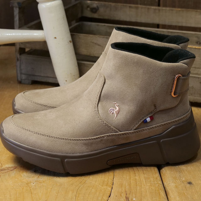 ルコック スポルティフ le coq sportif レディース LCS ロワール ブーツ SI [LU6FBT79LZ FW26Q4] 防水 軽量 ワイド設計 BGPK ベージュ ピンク 正規取扱店 | le coq sportif | 01