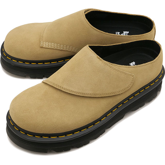 ドクターマーチン Dr.Martens ゼブザグ エニウェア ミュール 41730200 ZEBZAG ANYWAIR MULE 革靴 スライドサンダル スリッポン ドクマ SAVANNAH-TAN 正規取扱店 | Dr.Martens