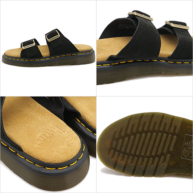 ドクターマーチン Dr.Martens レディース ジョセフ 41082001 JOSEF ウィメンズ 革靴 スライドサンダル ダブルストラップ ドクマ BLACK 正規取扱店 | Dr.Martens | 02