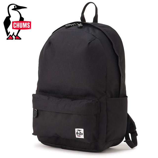 チャムス CHUMS リサイクルハリケーンデイパック [CH60-4182 FW26] 27L Recycle Hurricane Day Pack 鞄 リュック 通勤通学 アウトドア 黒 正規取扱店 | CHUMS | 01
