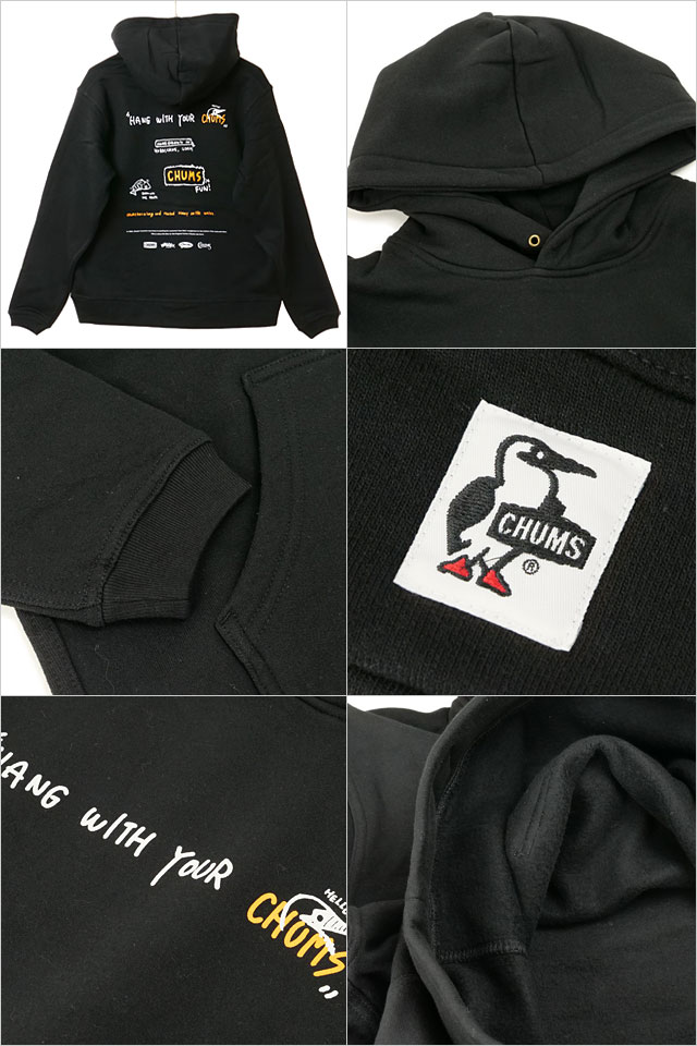 チャムス CHUMS メンズ チャムスイズファンプルオーバーパーカー CH00-1578 CHUMS is FUN Pullover Parka 長袖 スウェットフーディー USAコットン 正規取扱店 | CHUMS | 03
