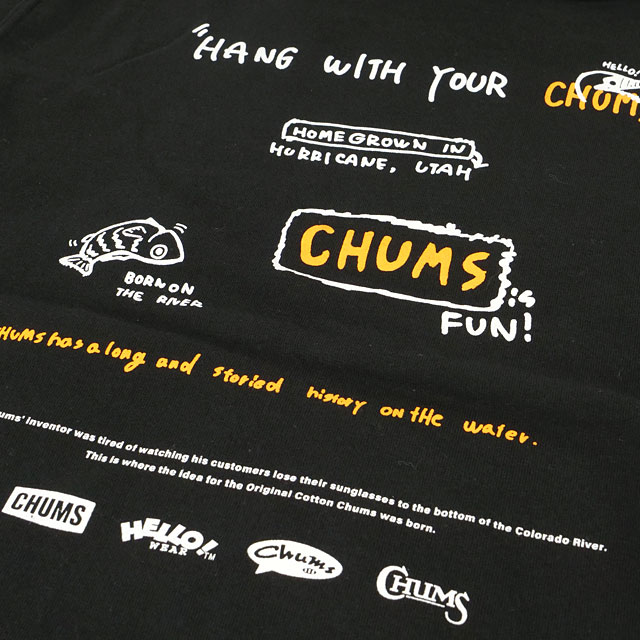 チャムス CHUMS メンズ チャムスイズファンプルオーバーパーカー CH00-1578 CHUMS is FUN Pullover Parka 長袖 スウェットフーディー USAコットン 正規取扱店 | CHUMS | 04
