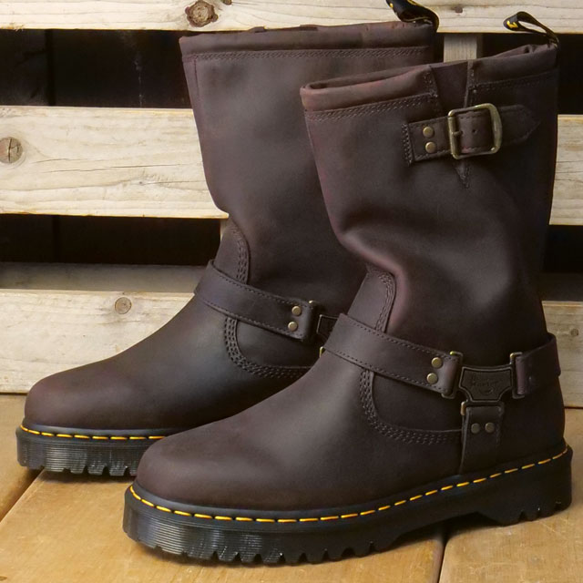 ドクターマーチン Dr.Martens アニストン リガーブーツ 31901201 ANISTONE HI メンズ レディース ワークブーツ ミドル丈 プルアップ 正規取扱店 | Dr.Martens | 01