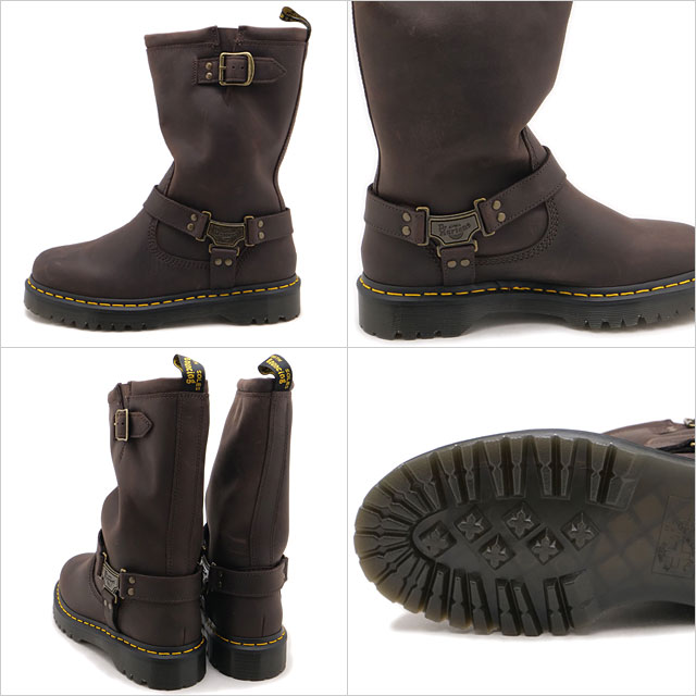 ドクターマーチン Dr.Martens アニストン リガーブーツ 31901201 ANISTONE HI メンズ レディース ワークブーツ ミドル丈 プルアップ 正規取扱店 | Dr.Martens | 02