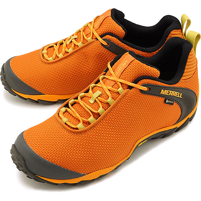 メレル MERRELL メンズ トレッキングシューズ カメレオン8 ストーム ゴアテックス J033675 M CHAMELEON 8 STORM  GORE-TEX FLAME オレンジ系