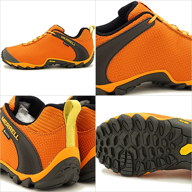 メレル MERRELL メンズ トレッキングシューズ カメレオン8 ストーム ゴアテックス J033675 M CHAMELEON 8 STORM  GORE-TEX FLAME オレンジ系