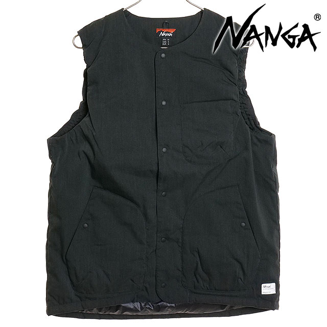 ナンガ NANGA メンズ タキビ リップストップ インナーダウンベスト ND2241-1B301 FW23 M TAKIBI RIPSTOP  INNER DOWN VEST キャンプ 難燃 BLK 黒 ブラック系 : 10100091 : ミスチーフ - 通販 - Yahoo!ショッピング