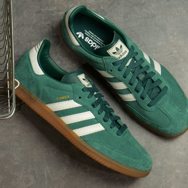 アディダス オリジナルス adidas Originals メンズ スニーカー サンバ OG HP7902 FW23 SAMBA OG collegiate-green core-white GUM-3 緑 グリーン系 | adidas Originals | 01