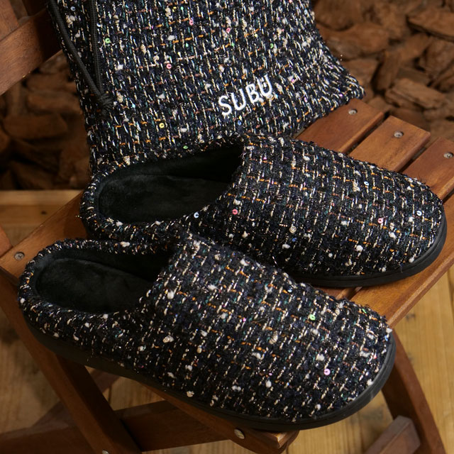 スブ SUBU 冬用サンダル スブ ツイード SC-024 FW23 SUBU TWEED メンズ