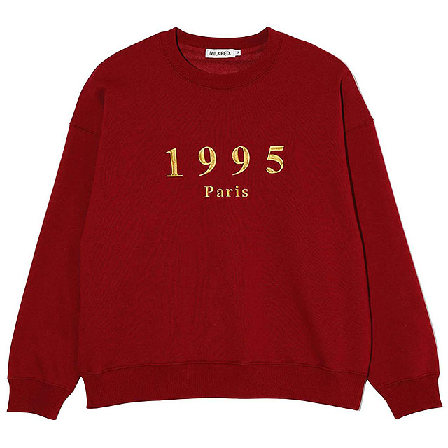 ミルクフェド MILKFED. レディース 1995スウェットトップ 103234012006 FW23WINTER 1995 トップス クルーネックスウェットシャツ トレーナー 長袖｜mischief｜03