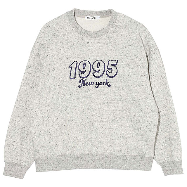 ミルクフェド MILKFED. レディース 1995スウェットトップ 103234012006 FW23WINTER 1995 トップス クルーネックスウェットシャツ トレーナー 長袖｜mischief｜02