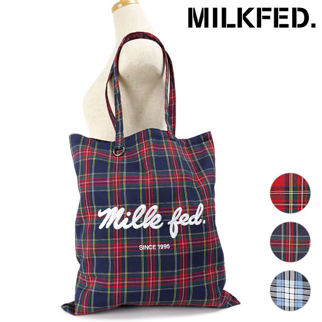 MILKFED.（ミルクフェド） レディース アイシングロゴ フラット トート