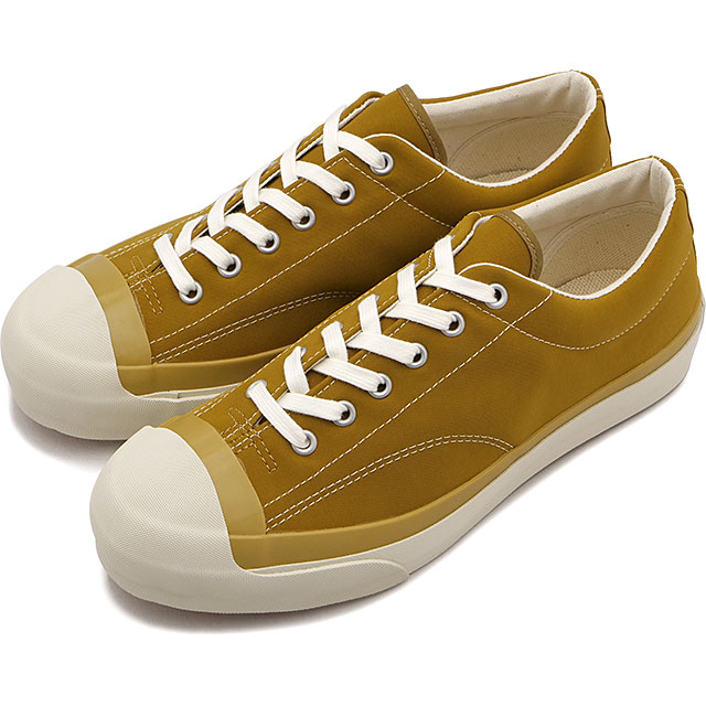 ムーンスター ファインバルカナイズド MOONSTAR FINE VULCANIZED スニーカー ジムクラシックコート RF 54323273  SS24 GYM COURT RF コットンナイロン MUSTARD