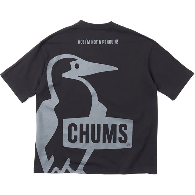 チャムス CHUMS メンズ オーバーサイズドブービーTシャツ CH01-2356 SS24 Oversized Booby T-Shirt トップス 半袖 クルーネック コットンTee｜mischief｜03