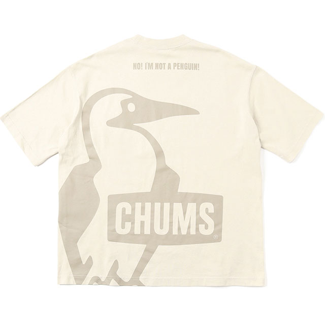 チャムス CHUMS メンズ オーバーサイズドブービーTシャツ CH01-2356 SS24 Oversized Booby T-Shirt トップス 半袖 クルーネック コットンTee｜mischief｜02