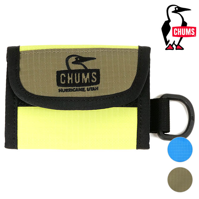 チャムス CHUMS スプリングデールコンパクトウォレット CH60-3475 SS24 Spring Dale Compact Wallet メンズ・レディース サイフ 三つ折り コンパクト ミニ財布｜mischief