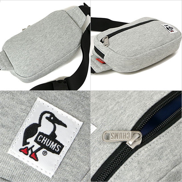 chums スクエアウェストバッグ　スウェット CHUMS（チャムス） ミニウェストパックスウェット CH60-3739 SS24 Mini