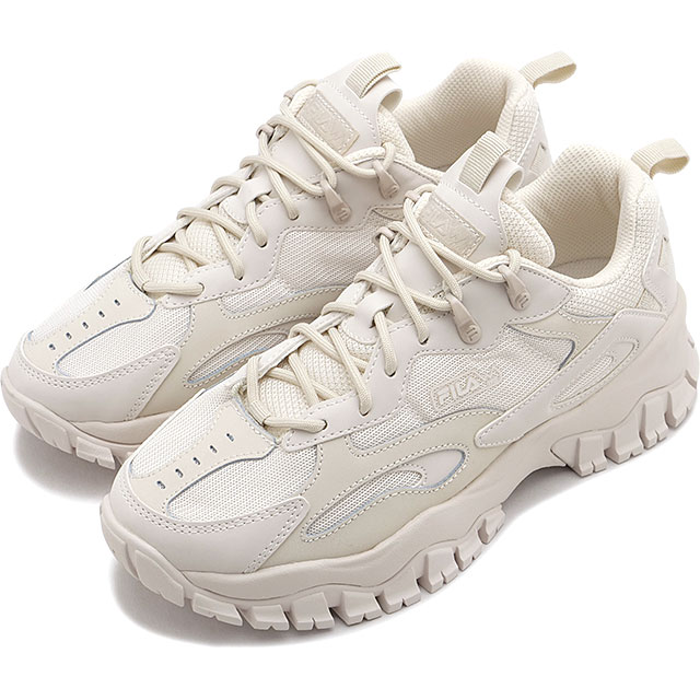 フィラ FILA レディース スニーカー レイトレーサーTR 2 GC USS24001 103 SS24 RAY TRACER TR 2 GC WHITE SAND SILVER GREY :10100324:ミスチーフ