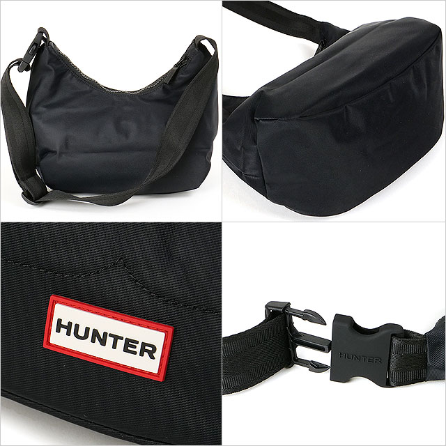 HUNTER ハンター ナイロンミニホボ UBS3600KBM-BLK SS24 nylon