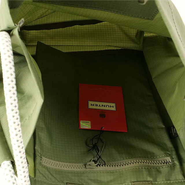 ハンター HUNTER トラベルリップストップトート UBS1517NRS-LIN SS24 travel ripstop tote メンズ・レディース 鞄 トートバッグ lichen-green｜mischief｜04