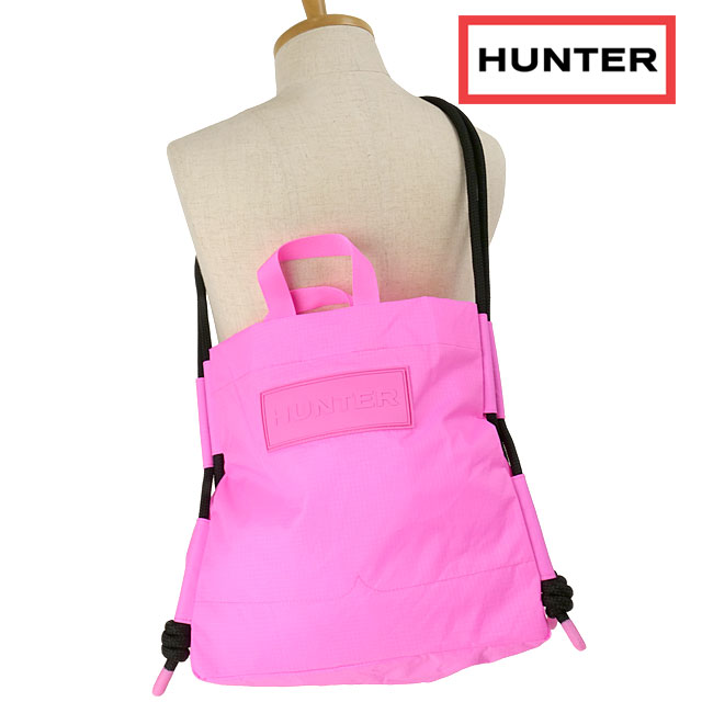 ハンター HUNTER トラベルリップストップトート UBS1517NRS-HIK SS24 travel ripstop tote メンズ・レディース 鞄 トートバッグ highlighter-pink｜mischief