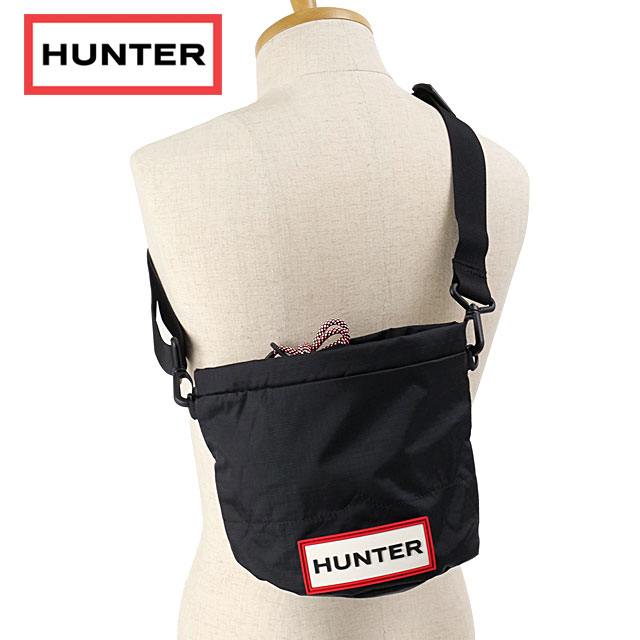 ハンター HUNTER トラベルリップストップバケット UBX3602NRS BLK SS24 travel ripstop bucket メンズ・レディース 鞄 ショルダーバッグ black :10100363:ミスチーフ