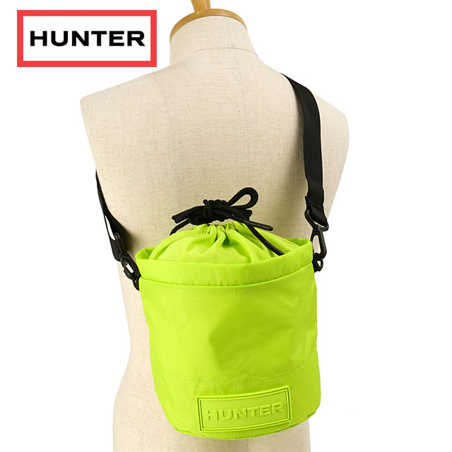 ハンター HUNTER トラベルリップストップバケット UBX3602NRS ACG SS24 travel ripstop bucket メンズ・レディース 鞄 ショルダーバッグ acid green :10100364:ミスチーフ