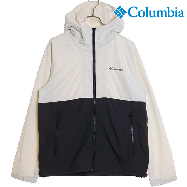 コロンビア Columbia メンズ ヘイゼンジャケット XM8638-022 SS24 Hazen Jacket ライトアウター パッカブル シェルジャケット Stone Coal 正規取扱店 | Columbia