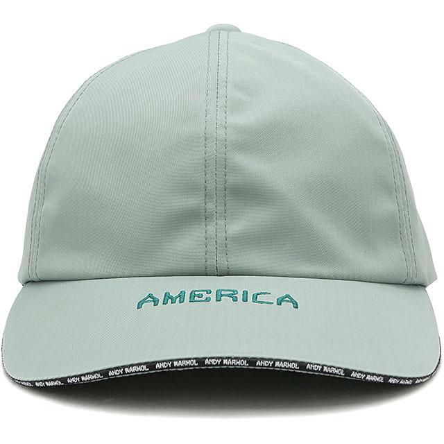 カシラ CA4LA 6パネルキャップ CAW00590 SS24 AMERICA CAP メンズ・レディース 帽子 GREEN｜mischief｜02