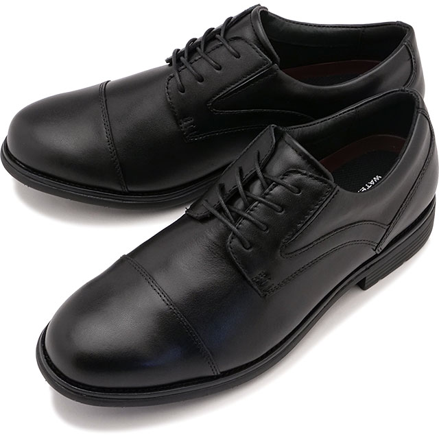 ロックポート ROCKPORT メンズ キャップトゥ ドレスレザー [ML0034 SS25] Cap toe 靴 ビジネスシューズ カジュアル 防水 軽量 Black 正規取扱店 ROCKPORT（ロックポート） メンズ キャップトゥ ドレスレザー ML0034