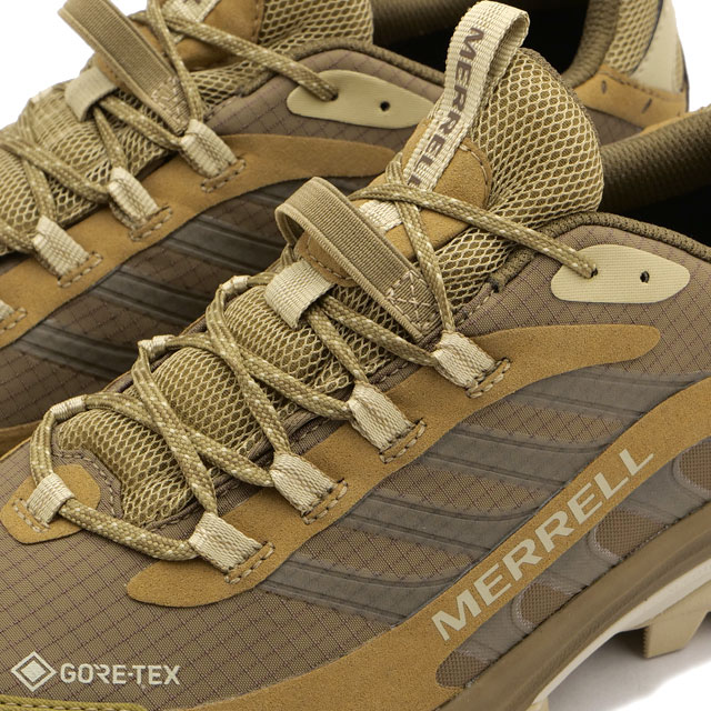 メレル MERRELL メンズ モアブ スピード2 ゴアテックス J037517 SS24 M MOAB SPEED 2 GORE-TEX 靴  透湿防水 ビブラムソール COYOTE