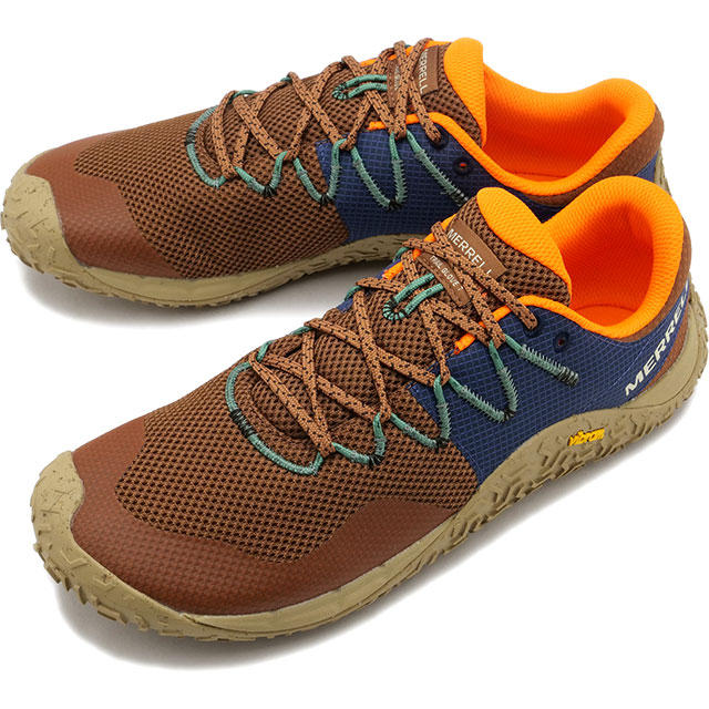 メレル MERRELL メンズ スニーカー トレイル グローブ7 J068137 SS24 M TRAIL GLOVE 7 靴 ビブラムソール ベアフットシューズ NUTSHELL DAZZLE :10100614:ミスチーフ