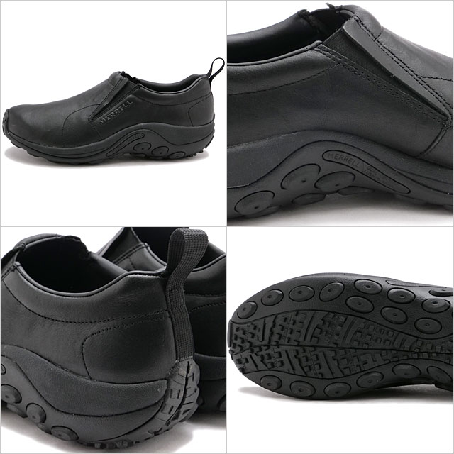 メレル MERRELL メンズ ジャングルモック レザー2 J17199 SS24 M JUNGLE MOC LEATHER 2 靴 スリッポン シューズ BLACK 正規取扱店 | MERRELL | 02