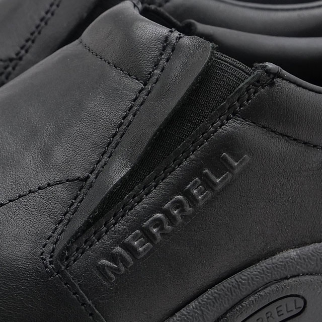 メレル MERRELL メンズ ジャングルモック レザー2 J17199 SS24 M JUNGLE MOC LEATHER 2 靴 スリッポン シューズ BLACK 正規取扱店 | MERRELL | 03
