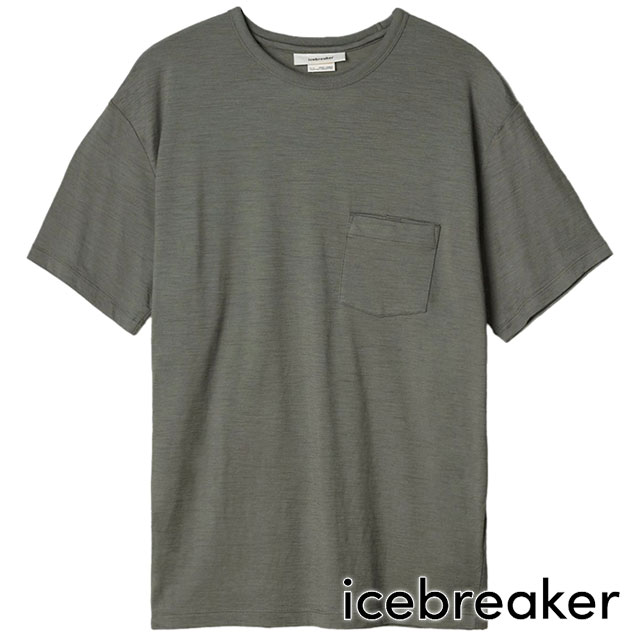 アイスブレーカー icebreaker メンズ U 150 SS ポケット ティー IT22370-GX SS24 半袖 Tシャツ  メリノウール100％ ギャラクシー