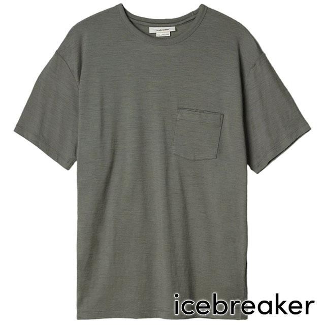 アイスブレーカー icebreaker メンズ U 150 SS ポケット ティー IT22370-GX SS24 半袖 Tシャツ メリノウール100％ ギャラクシー｜mischief