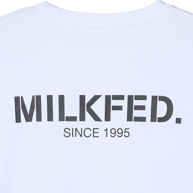 ミルクフェド MILKFED. レディース ベーシック ショートスリーブティー 103241011005 SS24 BASIC S S TEE トップス Tシャツ 半袖｜mischief｜05