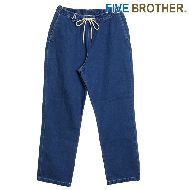 ファイブブラザー FIVE BROTHER メンズ イージーパンツ [152590D] EASY PANTS ボトムス ロングパンツ ブリーチ 正規取扱店 FIVEBROTHER（ファイブブラザー） メンズ イージーパンツ 152590D EASY