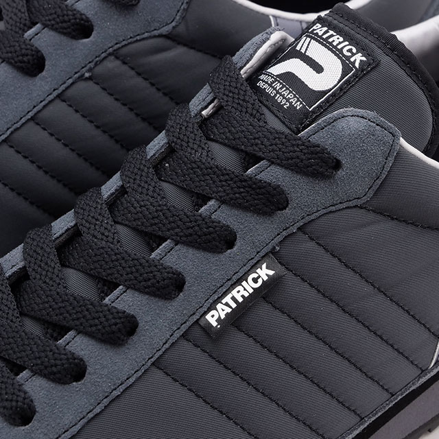 返品送料無料 パトリック PATRICK スニーカー マラソン 942451 FW24 MARATHON 日本製 靴 シーズン限定カラー BKBERRY ブラックベリー グレー系 正規取扱店 | PATRICK | 03