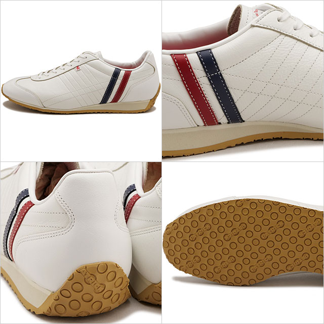 パトリック PATRICK スニーカー パミール [272460 FW24] PAMIR メンズ・レディース 日本製 靴 レザー シーズン限定カラー PORT ポート トリコロールホワイト PATRICK（パトリック） 返品送料無料 スニーカー パミール 272460 FW24