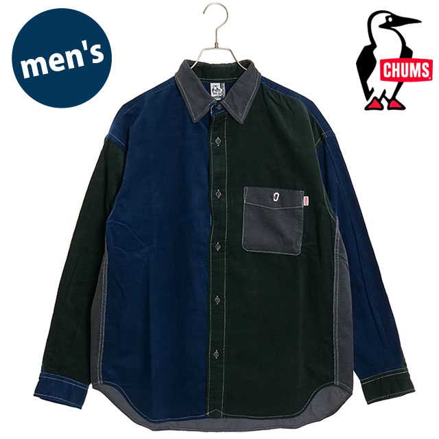 CHUMS（チャムス） オーバーサイズド コーデュロイ シャツ CH02-1224 M
