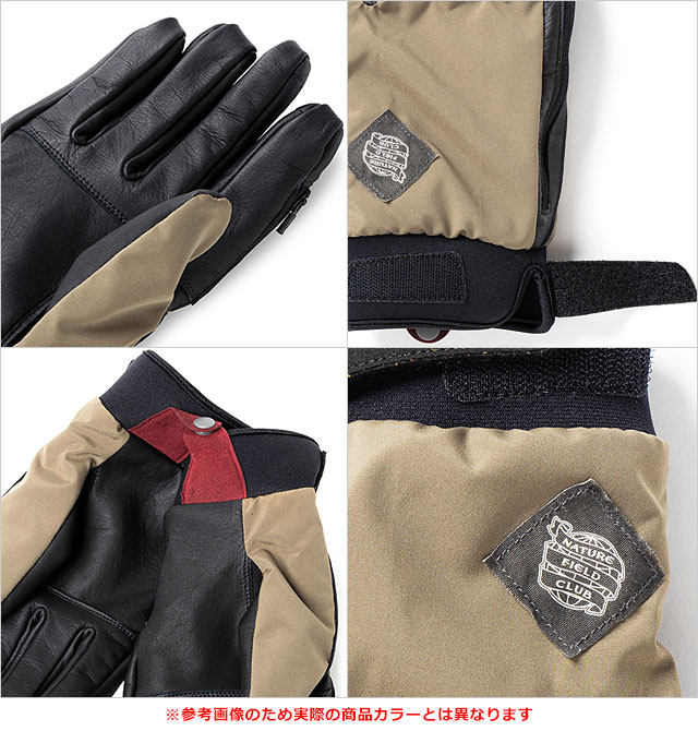 narifuri（ナリフリ） コラボ × SoH NFC レザーコンビグローブ NFSO-05