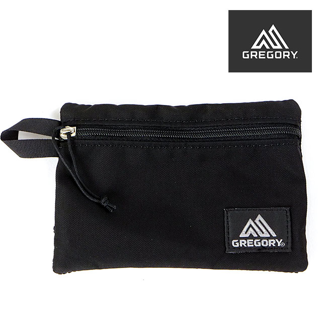 グレゴリー GREGORY ポストカードポーチ 1047211041 POST CARD POUCH メンズ・レディース ブラック  正規取扱店 | GREGORY