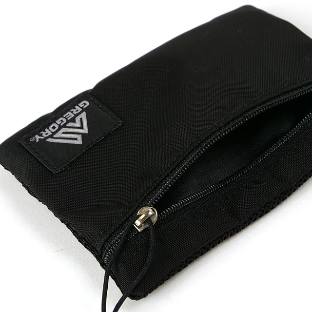 グレゴリー GREGORY ポストカードポーチ 1047211041 POST CARD POUCH メンズ・レディース ブラック  正規取扱店 | GREGORY | 03
