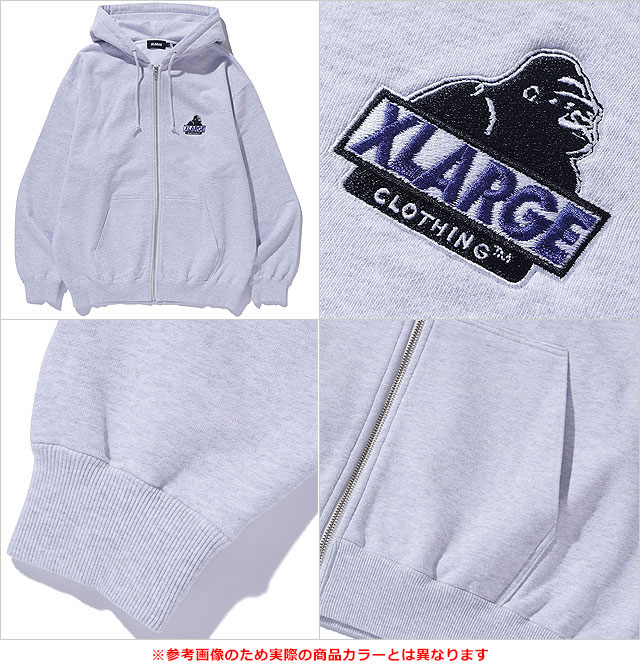 XLARGE（エクストラ ラージ） パーカー スランテッド オージー ジップ